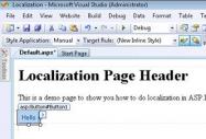 �������Σ�ASP.NET Localization �����ػ������Z�ԣ�