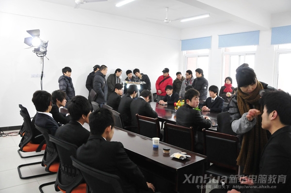 會議室拍攝現場